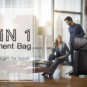 TRAVEL SUIT DUFFEL BAG GRÁ