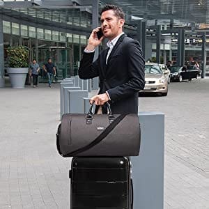 TRAVEL SUIT DUFFEL BAG Svört - Image 8
