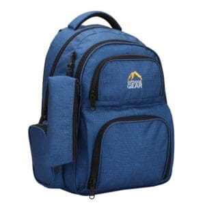 Skólataska 8841 Outdoor Gear Blá