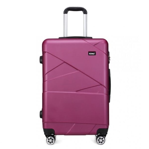 KONO ABS Ferðataska Fjólublá 24" 65 x 42 x26   3.35 kg   73 L