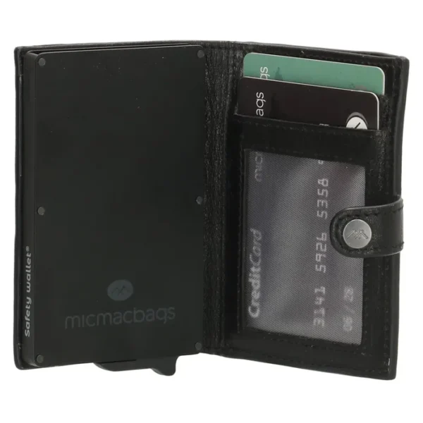 Micmacbags Porto RFDI Safety Wallet Svart