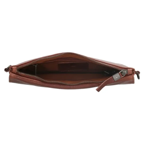 Micmacbags leður taska með stuttri og langri ól.