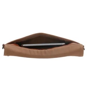 Micmacbags leður taska með stuttri og langri ól.