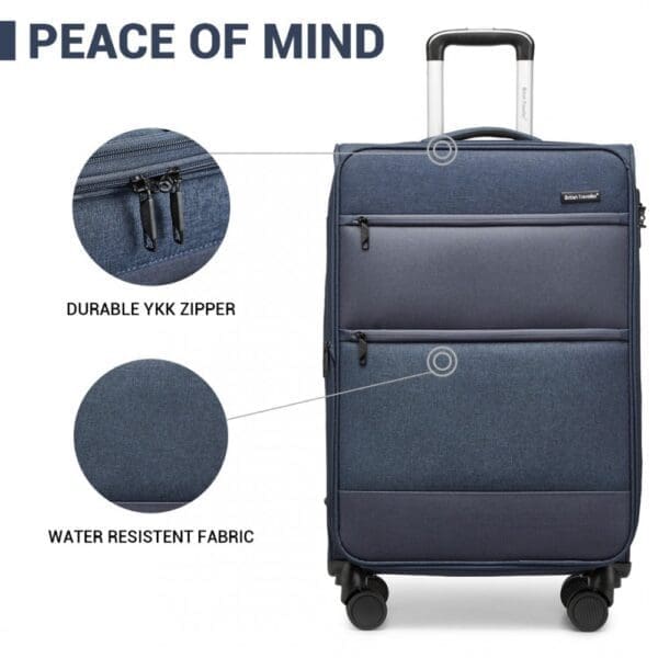 BRITISH TRAVELLER Blá 20" - Image 4
