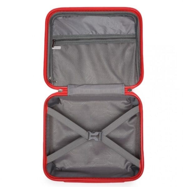 Ferðataska KONO BRIGHT HARD SHELL PP 76cm Rauð - Image 10