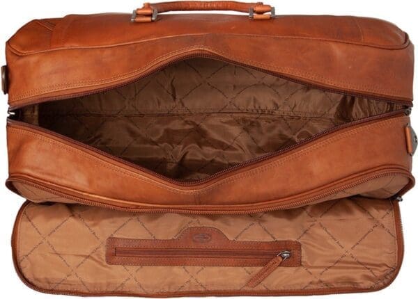 Chesterfield Jayven Helgartaska Leður Coníak - Image 9