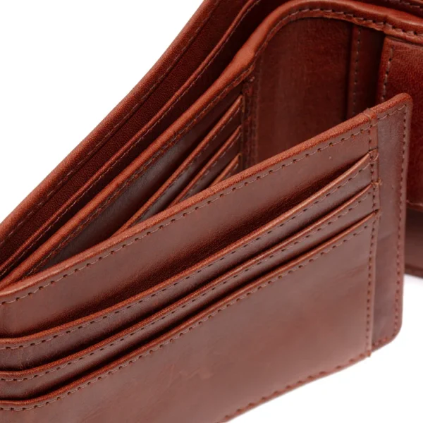 The Chesterfield Leðurveski Umbria RFID Vörn Coníak - Image 3