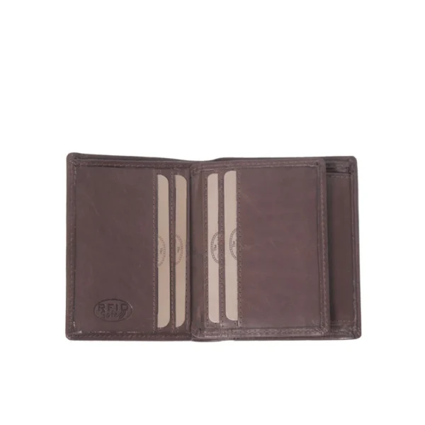 The Chesterfield Leðurveski Hereford RFID Vörn Brúnt - Image 3