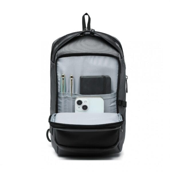KONO Smart Sling brjóstpoki með USB hleðslutengi - Image 10