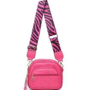 Moda Hliðartaska Fuxia