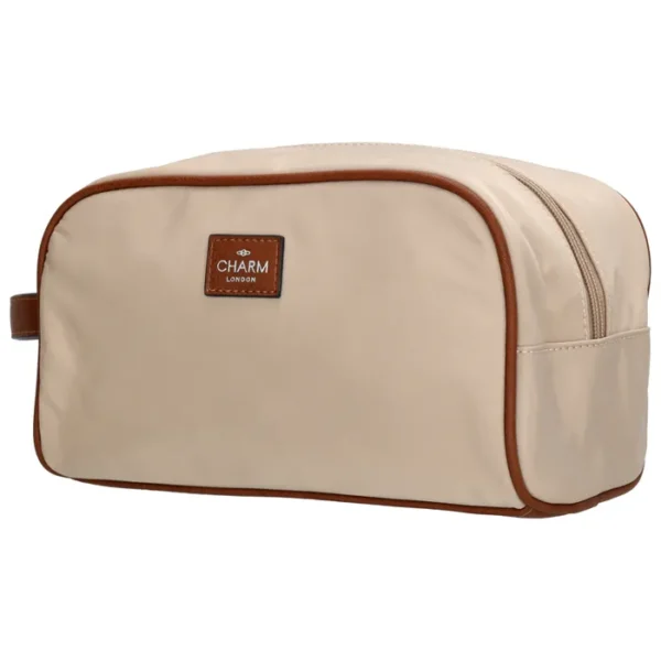 Charm London Buckingham snyrtitaska Sand