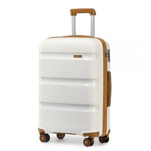 Ferðataska KONO BRIGHT HARD SHELL PP 65cm Cream