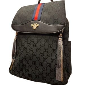 Moda Handbag Svartur Tvöfaldur