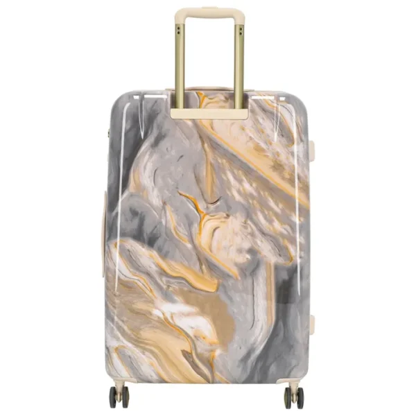 Charm London Travel Suitcase 75 cm Ljós Grá - Image 8