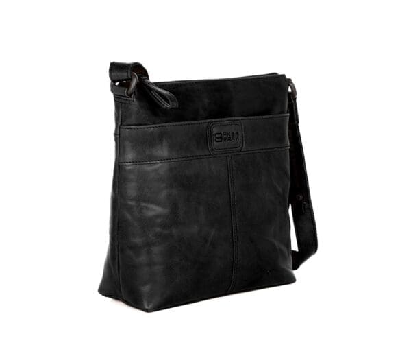 Spikes & Sparrow Leather Cross body  Deborah  Black