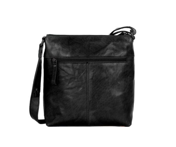 Spikes & Sparrow Leather Cross body  Deborah  Black - Image 4