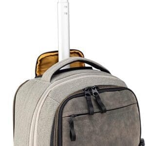 Evos Stækanleg Hybrid Bakpoki Grár á hjólum  40x30x20 / 40x30x15 cm
