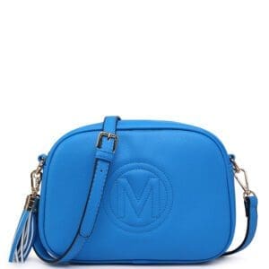 Moda Handbag Crossbody Blá