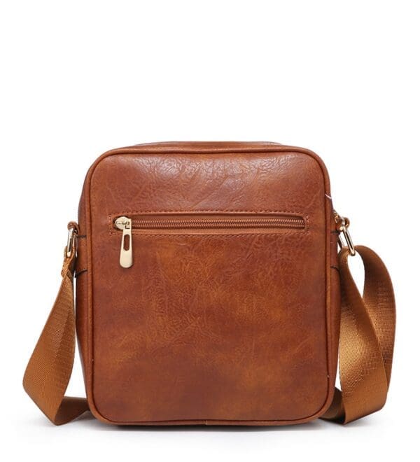 Moda Handbag Hliðartaska Kaffi Brún - Image 2