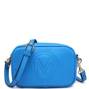 Moda Handbag Crossbody Bag  Blá