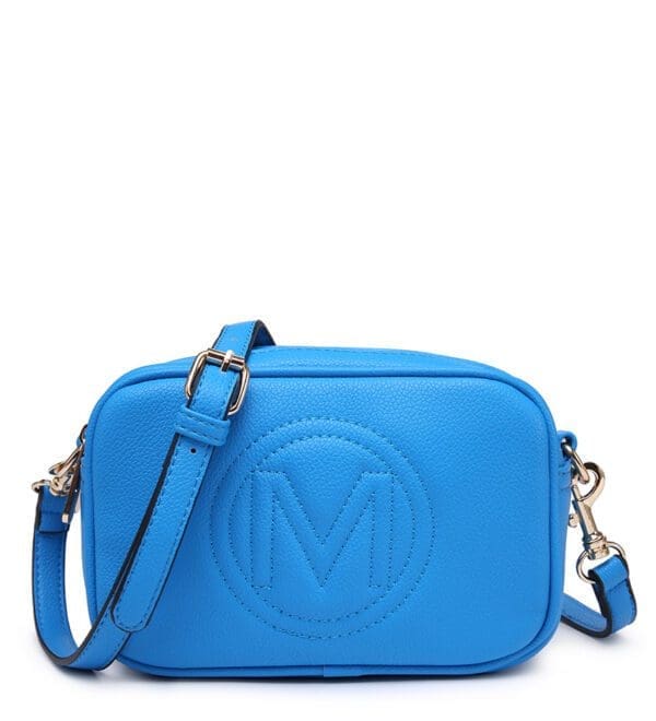 Moda Handbag Crossbody Bag  Blá