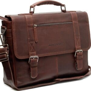 The Chesterfield Veneto 14" Tölvutaska Dökk Brún