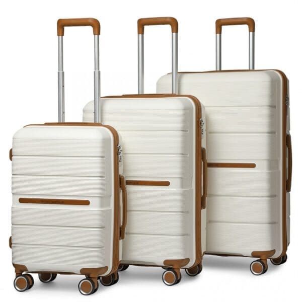 Ferðataska  BRITISH TRAVELLER 76cm Cream 28"