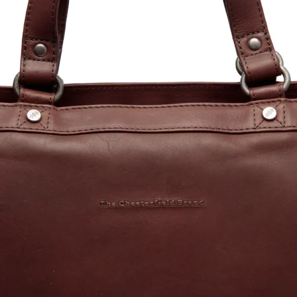 The Chesterfield Manly 15″ Tölvutaska Brún - Image 7
