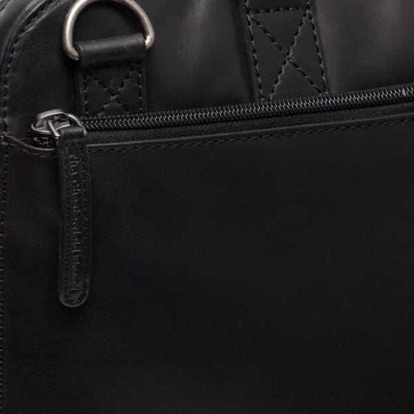 The Chesterfield Tilbury 14″ Tölvutaska Svört - Image 7