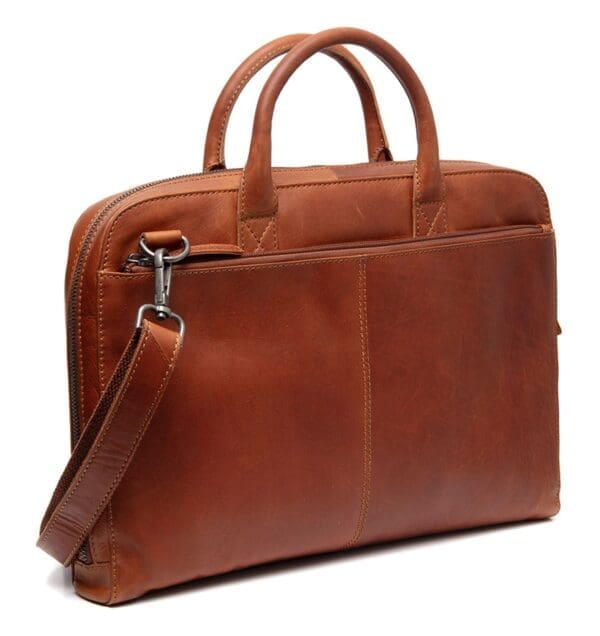 The Chesterfield Tilbury 14″ Tölvutaska Coníak - Image 6