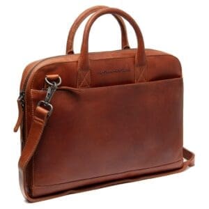 The Chesterfield Tilbury 14″ Tölvutaska Coníak