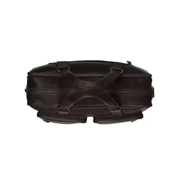 The Chesterfield  Misha 17″ Tölvutaska Brún - Image 5
