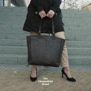 The Chesterfield Berlin Svört 15.4" Tölvuhólf