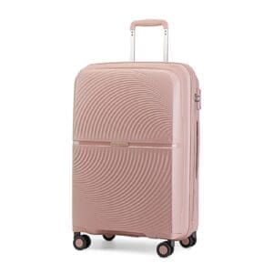 British Traveller Hörð PP og TSA-lás 24" Nude