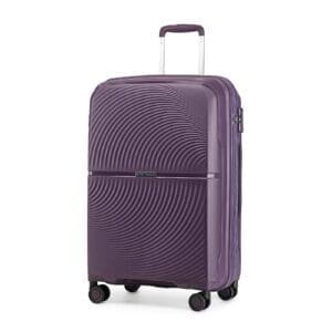 British Traveller Hörð PP og TSA-lás 24" Fjólublá